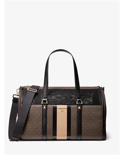 michael kors pet carrier|michael kors leather bag.